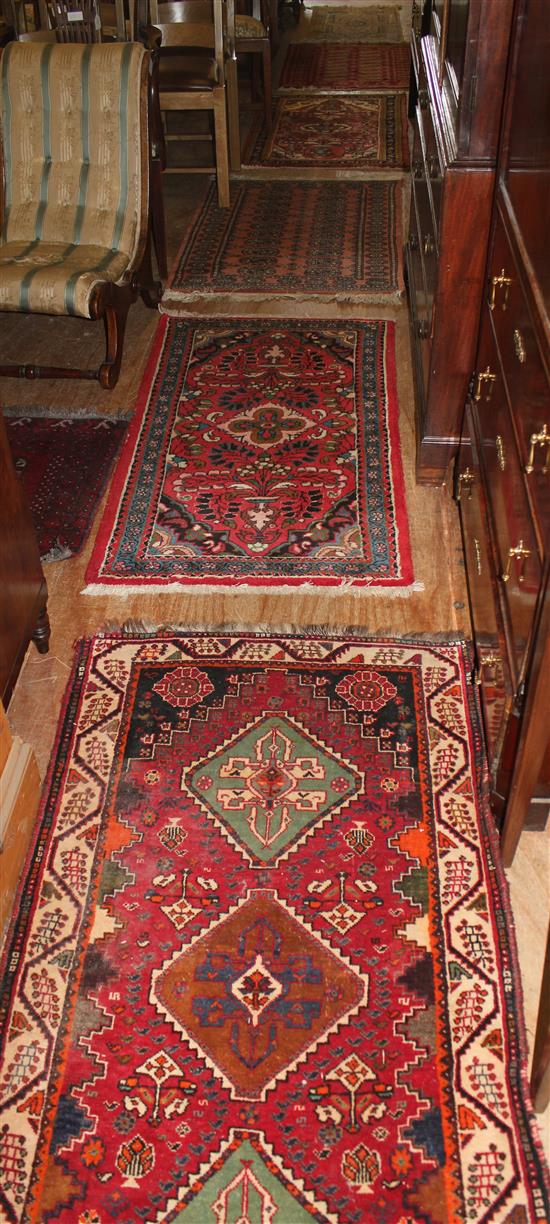 7 Small rugs and runners